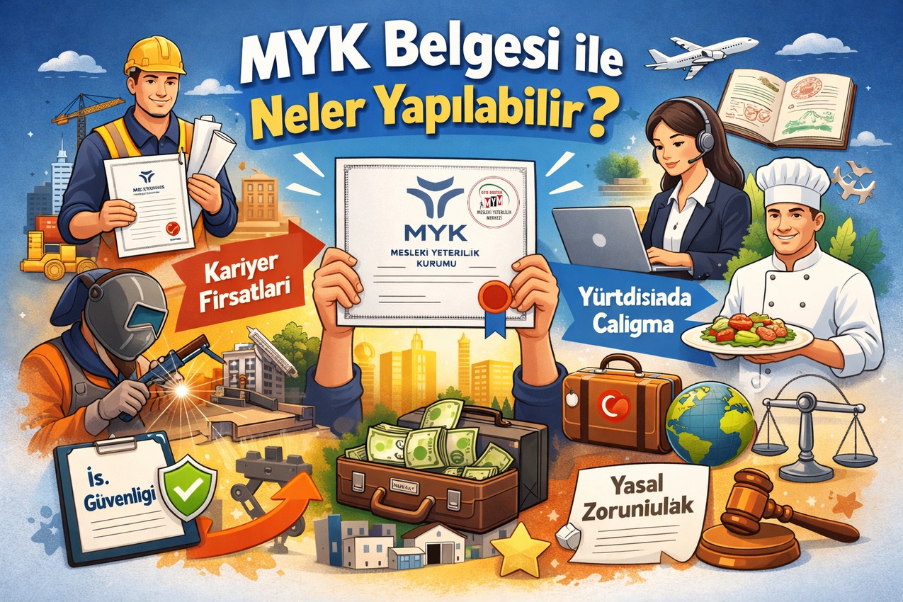 MYK belgesi ile neler yapılabilir?